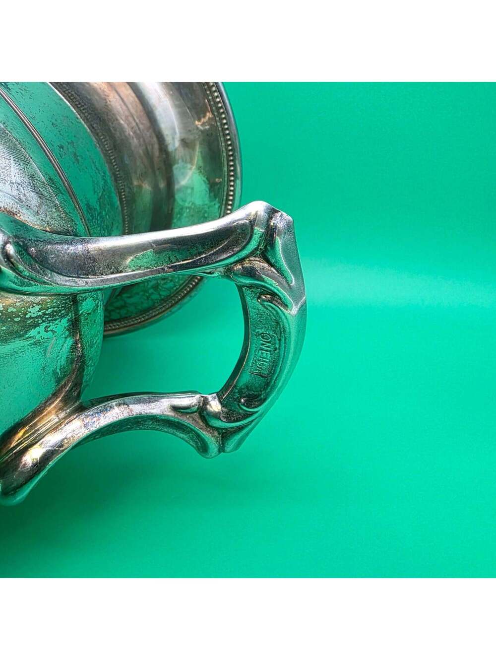 Vintage Oneida Silver Plated Champagne Ice Bucket Chiller Urn Trophy Handles - Picture 8 of 10